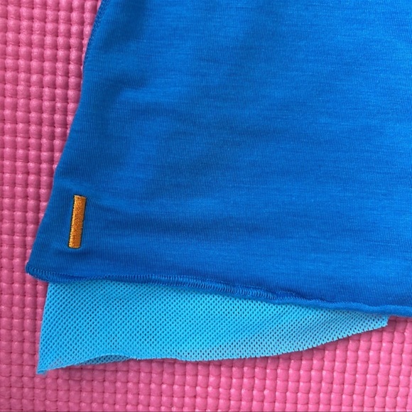 Lucy (2) Pink Athletic Tech Tank & Blue Racerback Double Layer Tank Top | Si… - Picture 12 of 12